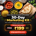 Cloud Kitchens — 30-Day Social Media & WhatsApp Marketing Kit